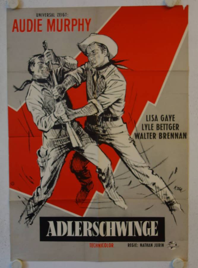 Drums across the River re-release german movie poster